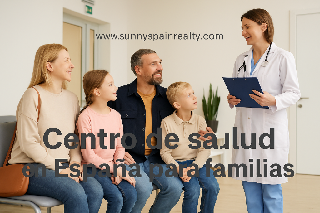 Spanish health center for expat families in Spain