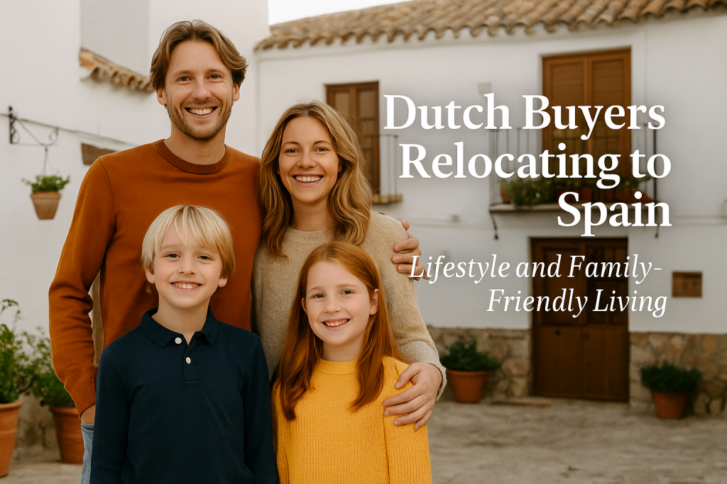 Dutch family moving to Spain and enjoying Mediterranean lifestyle